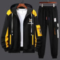Tracksuit for Men 2 Piece Set Hoodies Sweatpants Sportswear Fitness Sweatshirt Sports 2PCS Suit Male Autumn - View 6 | SAMAG