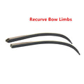 25-60lbs Black Hunter Recurve Bow Long Limbs Takedown | SAMAG