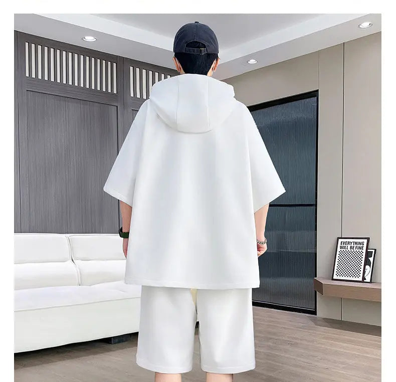 T Shirts + Shorts Summer Fashion Sportswear Men's Casual | SAMAG
