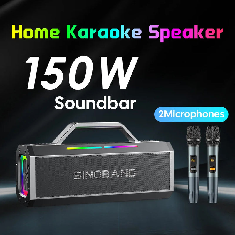 Six Models XDOBO Speaker Subwoofer Soundbar With 2 Microphones Home Karaoke Smart TV Outdoor Camping Party Live Stage Speaker