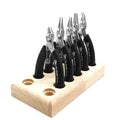 Jewelry Pliers Set, Making Tools, Mini Kit with Wood Pallet, for DIY Crafting Beading - Visuel 9 | SAMAG