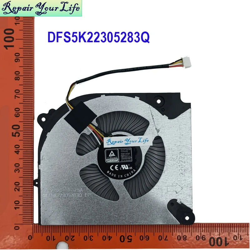 Gaming Laptop Cooling CPU GPU Fan For Gigabyte G5 KF KE GE MF G5KF G5KE G5GE G5MF 2023 FPP6 DFS5K22305283Q FPP7 DFS5L32G16486P