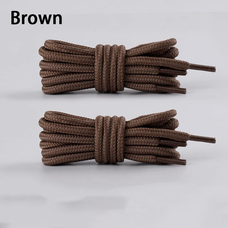 Classic Round ShoeLaces 20 Colours Durable Solid Shoelaces Sneakers Boots Shoelace rope 70cm/90cm/120cm/150cm 1Pair