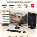 Texhoo MINI PC AMD Ryzen7 5800H R5-7530U 5625U 16G DDR4 2666MHz 512G SSD WIFI6 BT5.2 Desktop Mini Computers Dual 4k Display