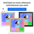 Mini Touch Screen 4*20W Stereo Music Panel PA SystemBluetooth Wall Amplifier Smart Home Audio Ceiling Speaker Wall Amplifier