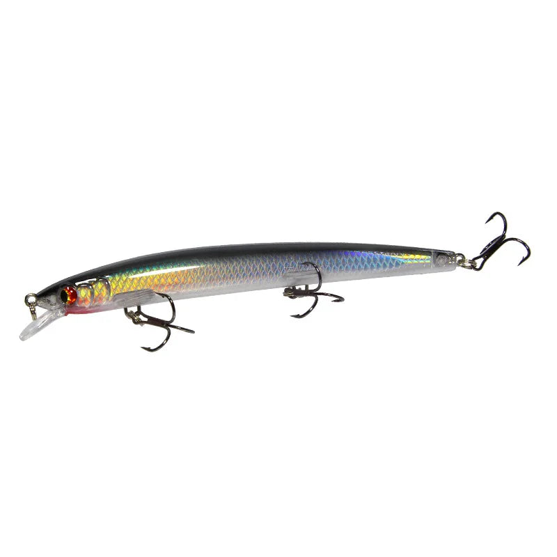 Big Laser Minnow Fishing Lures 13.5cm15g Hard Bait Crank | SAMAG