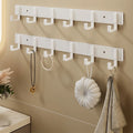 Kitchen Space Aluminum Punch - Free Hooks Are Easy to Install Utensils Storage Bathroom Bathrobe Towel - View 3 | SAMAG