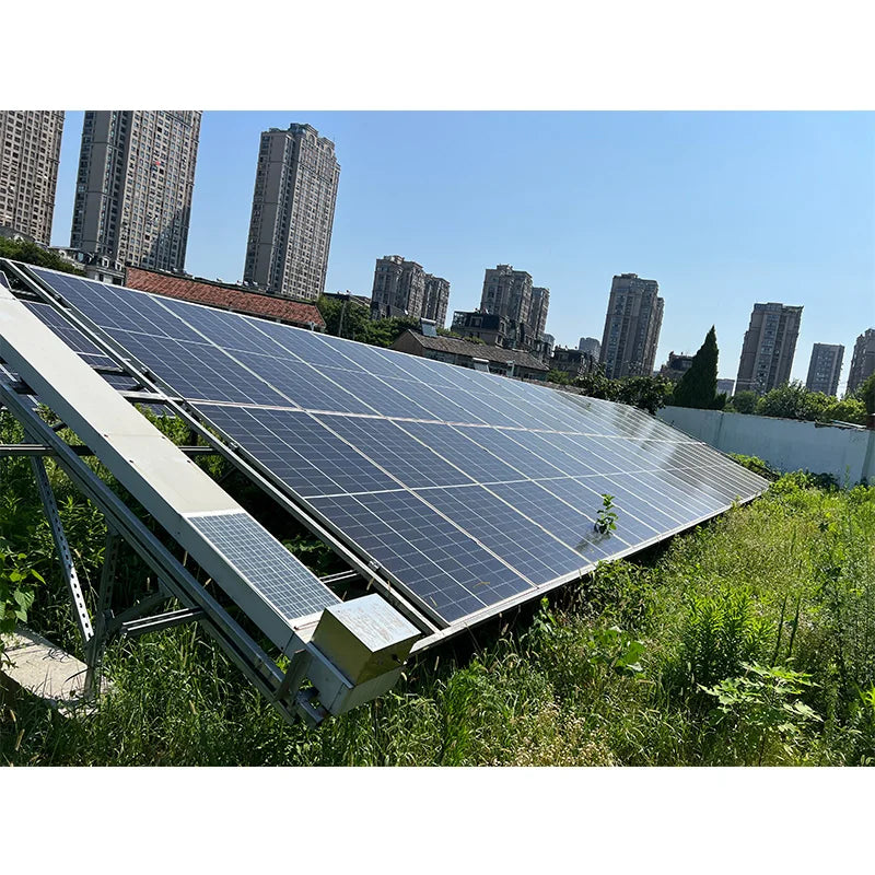 Solar Panel Cleaning Equipment Tools Solar Panel Cleaning Brushes and Rods Kits Solar Panel Cleaning Robots