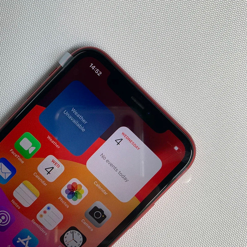 Original Unlocked Apple iPhone 11 Mobile Phone NFC 4GB RAM 64/128/256GB ROM 6.1'' Dual 12MP A13 Bionic Hexa-core iPhone 11