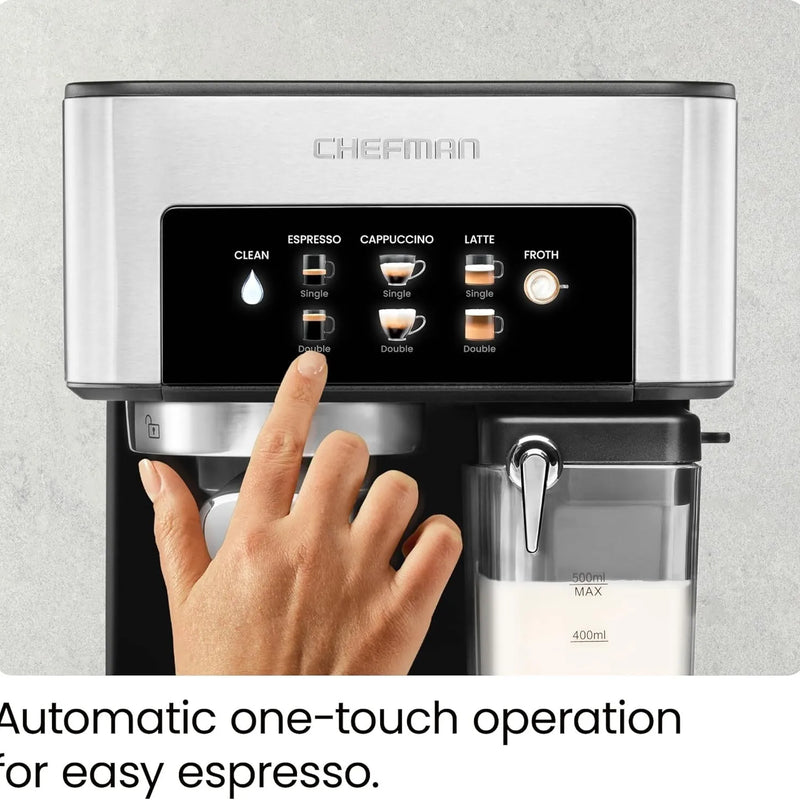 Espresso machine full-color touch screen, RJ54-V2-CA 6-in-1 Mac