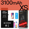 PINZHENG Real High Capacity Battery For iPhone X XR XS Max 12 13 Mini Pro Max 11 Pro Max Replacement Bateria Warranty One Year