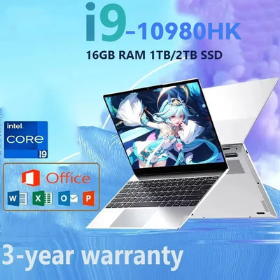 14.1" Gaming I9 Laptop Windows 11 Intel Core I9-10980HK | SAMAG