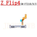 Charging Port Board For Samsung Z Flip4 F721B F721N F721U Volume Button Spin Axis LCD Motherboard Connector Signal Flex Cable