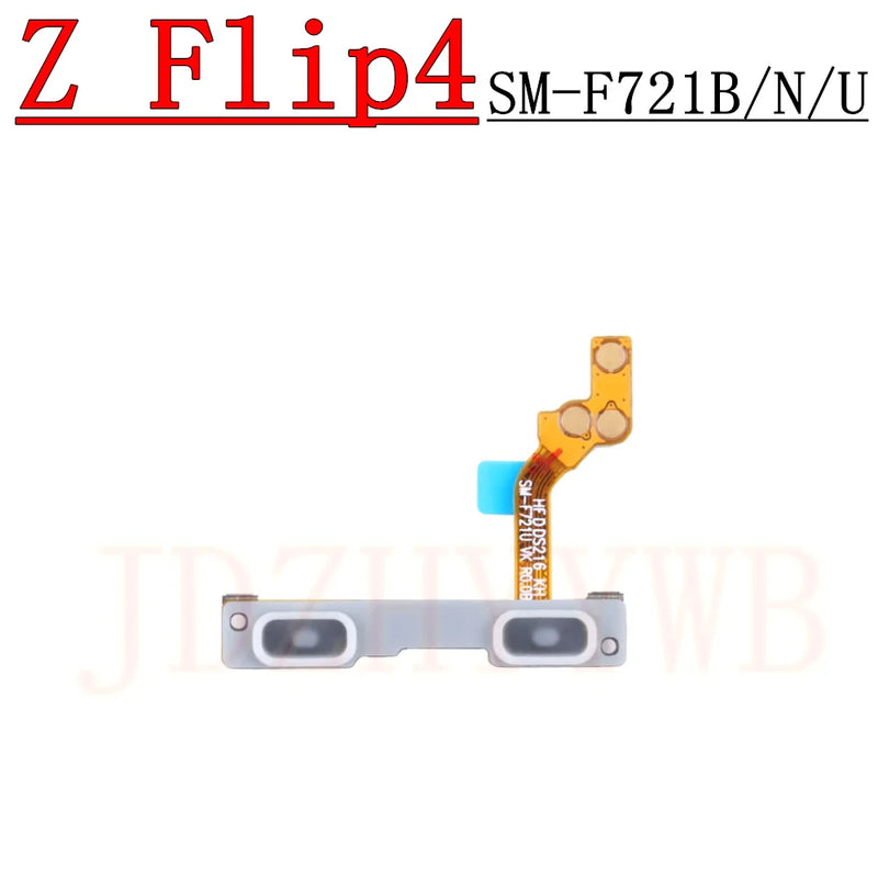 Charging Port Board For Samsung Z Flip4 F721B F721N F721U Volume Button Spin Axis LCD Motherboard Connector Signal Flex Cable