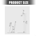 Multiple Tablets Computer Holder Foldable Design For 4.7-12.9inch Screens 896C