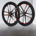 Mountain Bike Wheel Set  24 26 Inch One-Piece Wheel Rims Bicycle Wheels with Disc Brake And Shifting Function
