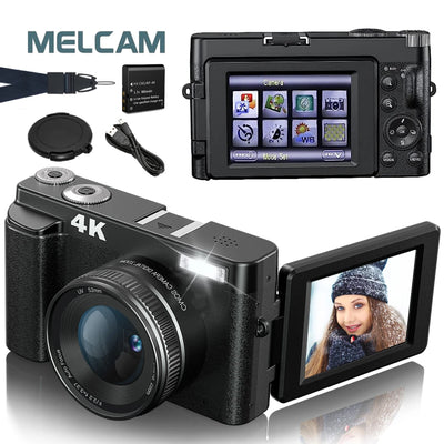 4K Digital Camera for Photography and Video Autofocus | SAMAG