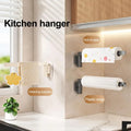 1/2Pcs 20cm Kitchen Hanging Rack 360 - Degree Rotation Wall - Mounted Rotating Organizer Vertical Storage Stand Rag | SAMAG