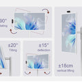 21.5 Inch Wireless Recharging Movable Monitor Vertical Lcd Stand by Me Portable Touch Screen Smart Tv with Wheels