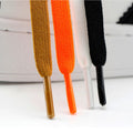 1 Pair No Tie Shoelaces for Shoes 8MM Flat Elastic Laces Sneakers Kids Adult Quick Shoelace Without Ties Shoe Accessories