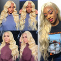 Facebeauty Color 613 Blonde Hair Weave 1/3/4 Bundles Peruvian Body Wave Remy Hair Bundle 8 To 30 inch Human Hair Weft Can Be Dye