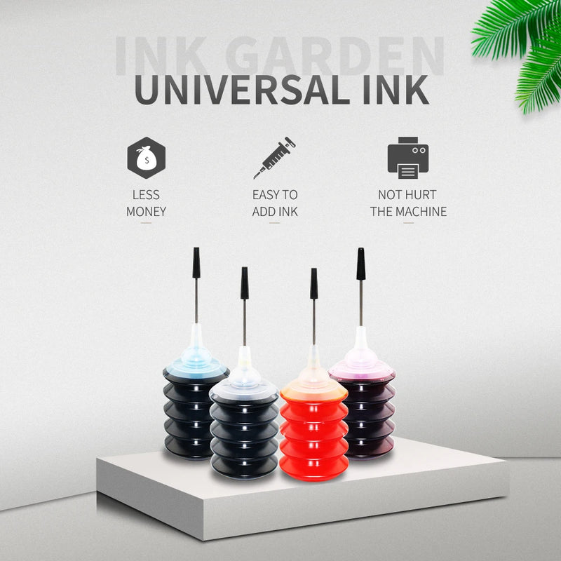 Refill Dye Ink Kit for Epson for Canon for HP for Brother Universal All Model Printer ink cartridge CISS Ink For EcoTank
