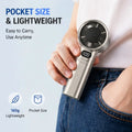 MIJIA Handheld Mini Fan 120 Speed Portable Bladeless Desktop Fan Rechargeable Instant Cooling With Ice Mode For Men Women 2026