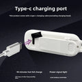 Four-Color Flashing Light Personal Alarm Rechargeable 130DB Loud Siren Self Defense Glowing Lamp Waterproof Strobe Light