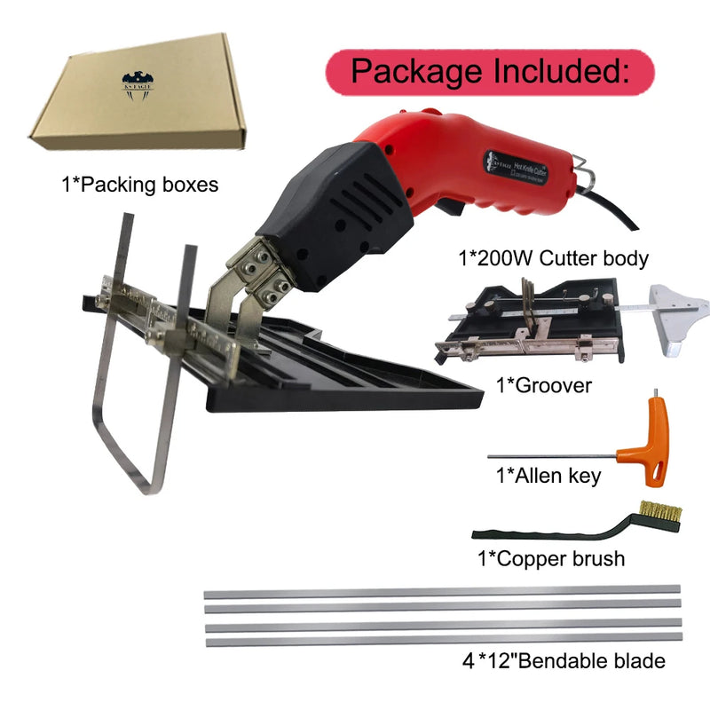 Professional Thermal Knife for Polystyrene Cutting Electric Foam Cutter Tool for DIY Craft & Packaging Hot - View 8 | SAMAG