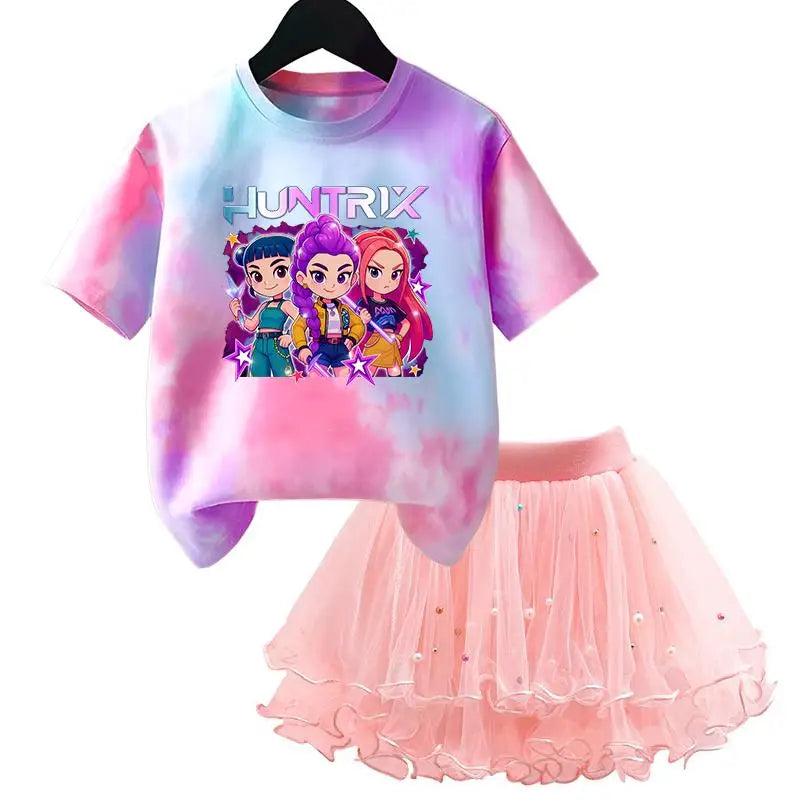 K - Pop Hunters Zoey Mira Rumi Kids T Shirt Summer Girl - View 15 | SAMAG