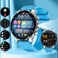 New Business Smart Watch Men LED Flashlight Bluetooth Call Heart Rate Sleep Monitor Outdoor Sports Fitness Waterproof Smartwatch