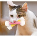 Giant Qtip Cat Toy Soft Plush Catnip Kicker Interactive Kick Stick for Kitten Cats Pet Play Toy Self Play Hunting for Kittens