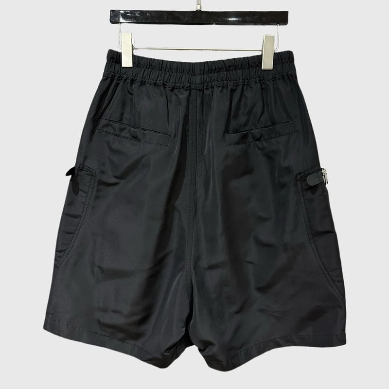 Summer New Men's Solid Color Straight Leg Shorts American | SAMAG
