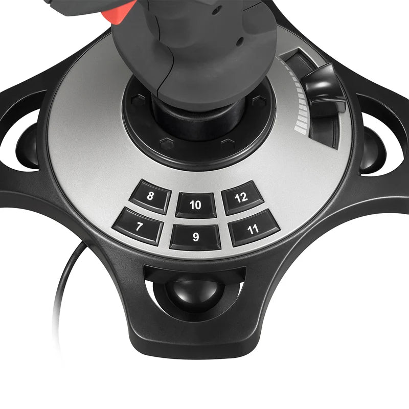 PXN-2113 Pro Joystick Flight Simulator Gamepad Controller PC Flight Simulation Cockpit Stick for PC/Desktop Game Accessories