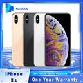 Original Apple iPhone XS 5.8" Super Retina OLED 4GB RAM 64GB 256GB 512GB ROM A12 Bionic Hexa-Core 12MP Dual Camera SmartPhone
