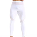 Men's Nylon Thermal Underwear Long John Skinny Mens Thermal Underwear  Solid Underpants Leggings Tights Male Leggings Pants