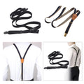 Suspenders for Men Belt Fashion Elastic Trouser Pants Braces with 3 Hooks for Formal Events Business Wedding Costume Pants