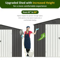 8.2x12 FT Outdoor Storage Shed, Metal Garden Tool | SAMAG