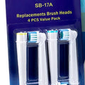 Intelligent Rotating Electric Toothbrush Rechargeable Rotary Brush Compatible with Oral B Replacement Electric Brush Heads