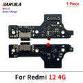 New USB Charge Port Jack Dock Connector Charging Board Flex Cable For Xiaomi Redmi 12 12C 13 13C 14C 15 15C 4G 5G