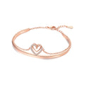 Original 925 Sterling Silver Zirconia Tennis Chain Bracelet for Women Adjustable Gold Color Hot Sale Ideal Birthday Party Gifts