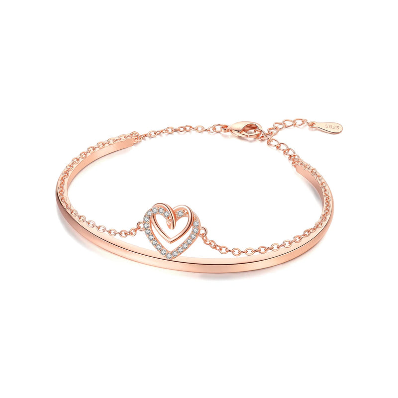 Original 925 Sterling Silver Zirconia Tennis Chain Bracelet for Women Adjustable Gold Color Hot Sale Ideal Birthday Party Gifts