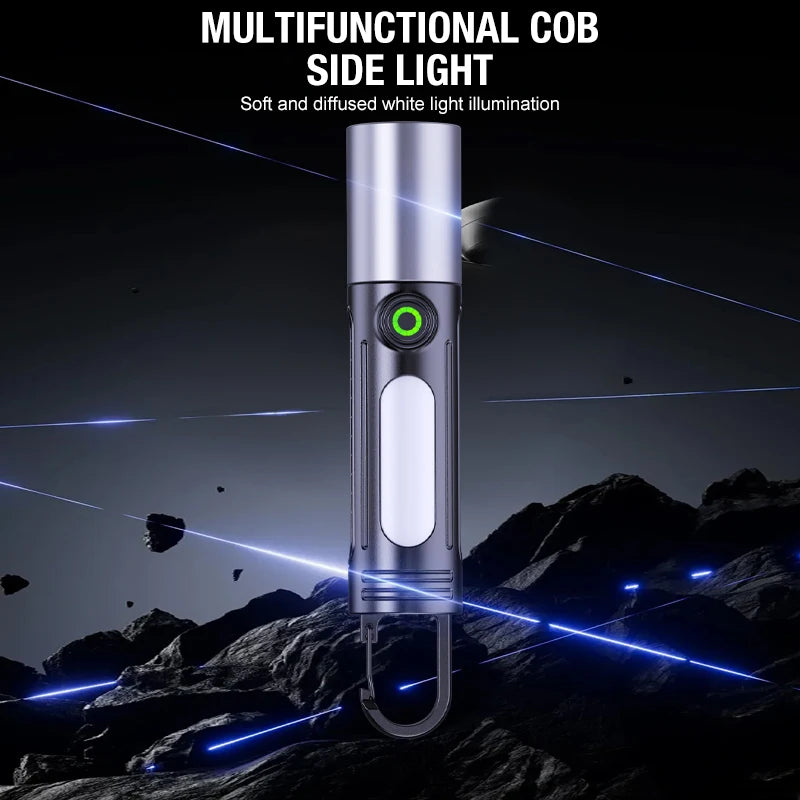 Self Defense Flashlight Charging Long Range Outdoor - View 6 | SAMAG
