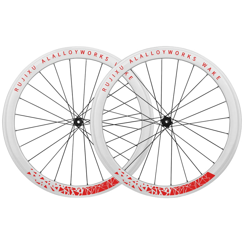 700C Ultra-Light Carbon Fiber Tube HUB 120 Ring V Brake Disc Brake Road Bike Wheel Aluminum Alloy Depth 30/40/50mm Wheelset