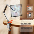 Tablet Desk Mount Stand,360° Rotating Adjustable Metal Arms Foldable, Sturdy Bed Mount for 4.7-13.5 Inch  iPad and Android