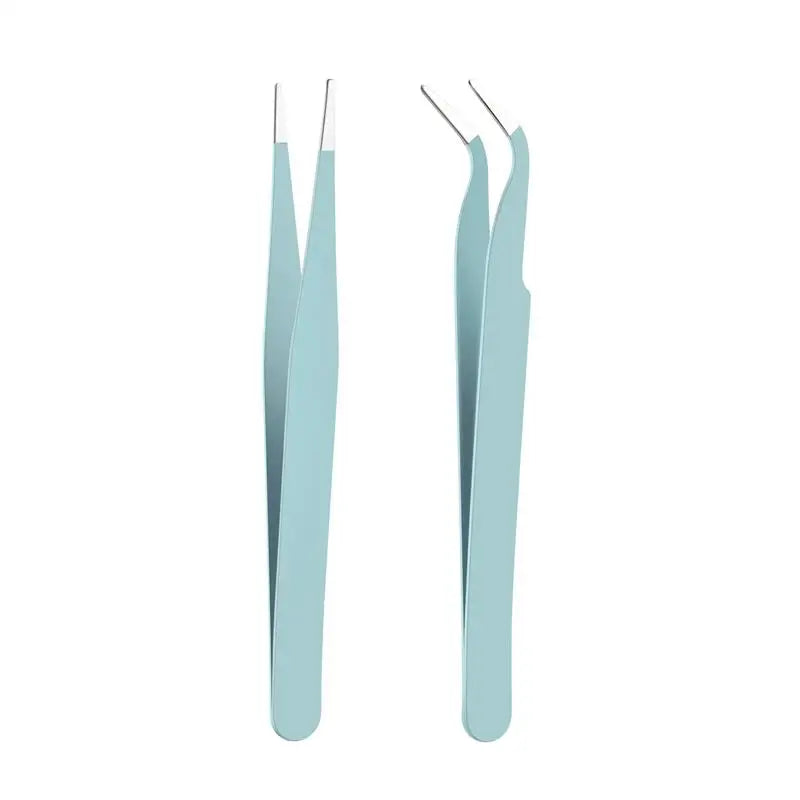 Stainless Steel Tweezers Jewelry Making Tools DIY Epoxy Resin Mold Color Kits Handmade Accessories - Visuel 10 | SAMAG