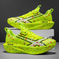 Men's Breathable Road Running Shoes - Shock-Absorbing and Wear-Resistant Soles, Eva Cushioning Pads, Lightweight Low-Top Sneakers with Striped Design, Suitable for Gym, Jogging and Everyday Wear, Stylish Sporty Style, with Ev