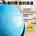 Half Semicircle Bosu Balance Trainer Yoga Ball for Home Gym Fitness Fat Burning Core Training Professional Non Slip Stepping