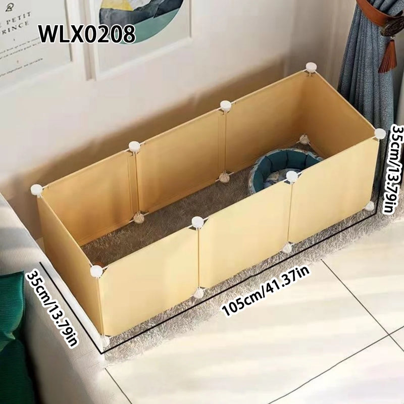 Small Pet Enclosure, Dog Maternity Isolation Pen, Indoor Small Pet Protective Fence, Diy-Assembled Dog House