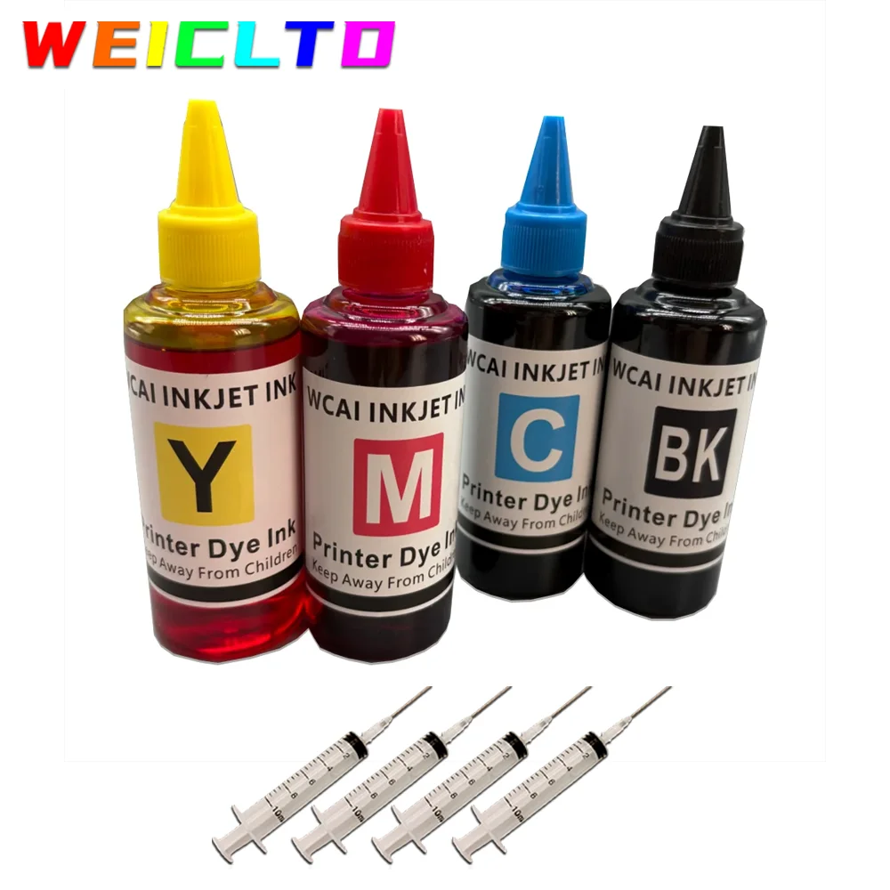 LC223 LC227 LC225 LC203 LC263 100ml Refill Dye Ink for Brother DCP-J4120 MFC-J4420 J4620 J4625 J5320 J5620 J5625 with syringe